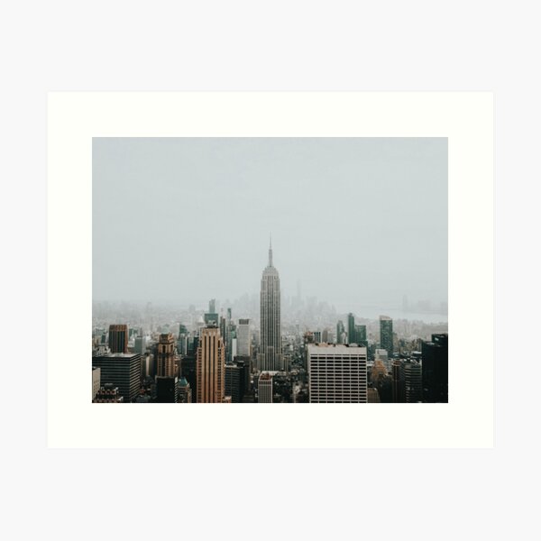 Artikel-Vorschau von Nebliger Morgen in NYC, designt und verkauft von apopofbeauty.