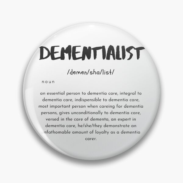 Item preview, The Dementialist! designed and sold by TheDementiaLab.