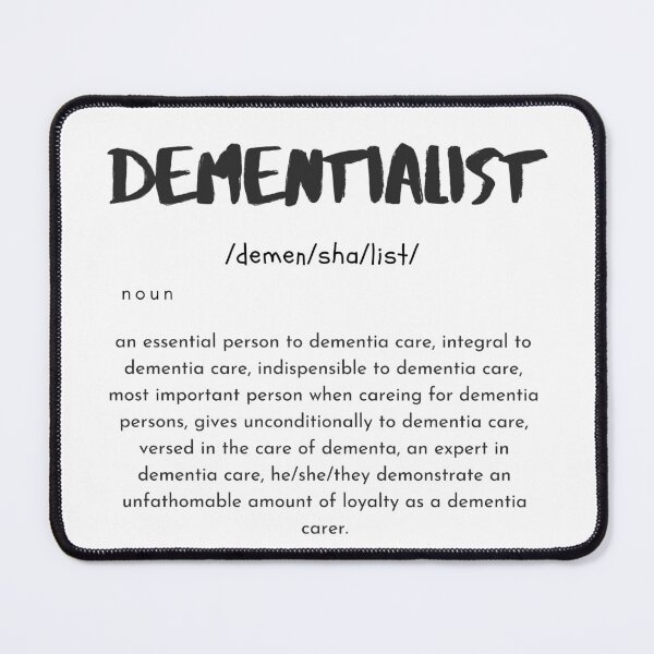 Item preview, The Dementialist! designed and sold by TheDementiaLab.