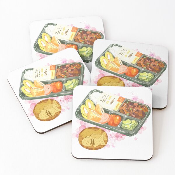 Item preview, Bento de carne asada y comida coreana Bungeo-ppang designed and sold by Keffy.