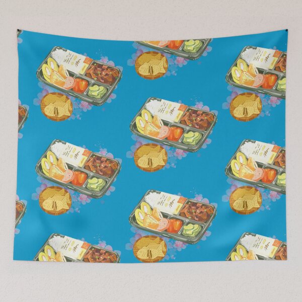 Item preview, Bento de carne asada y comida coreana Bungeo-ppang designed and sold by Keffy.