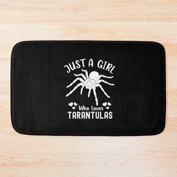 Item preview, just a girl who loves Tarantulas, tarantula lover tee, cute spider themed gift for girls who love spiders designed and sold by PRINTED ..