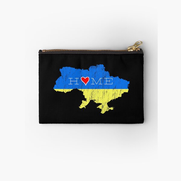 Item preview, Ukrainian Home Is Where the Heart Is Distressed Map designed and sold by Aide.