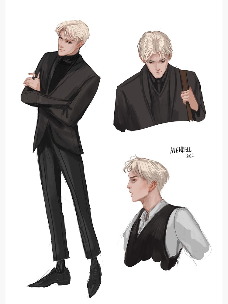 "Character Sketches 2" Poster for Sale by Avendell Redbubble