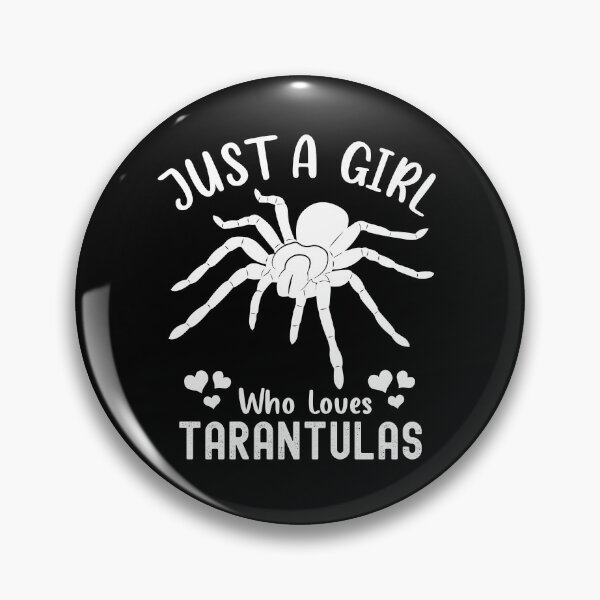 Item preview, just a girl who loves Tarantulas, tarantula lover tee, cute spider themed gift for girls who love spiders designed and sold by PRINTED ..