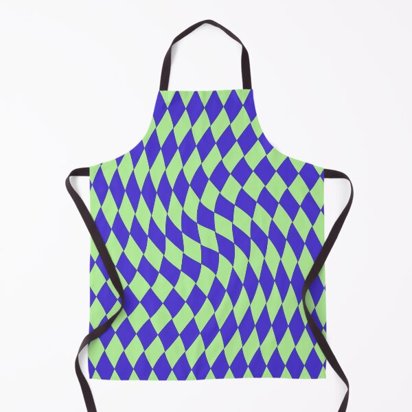 Item preview, Lime Green and Electric Blue Swirled Diamond Pattern designed and sold by rgbguy.