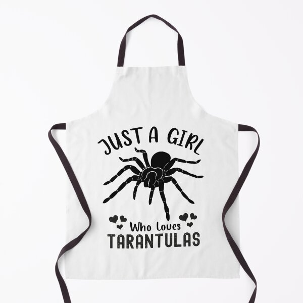 Item preview, just a girl who loves Tarantulas, tarantula lover tee, cute spider themed gift for girls who love spiders designed and sold by PRINTED ..