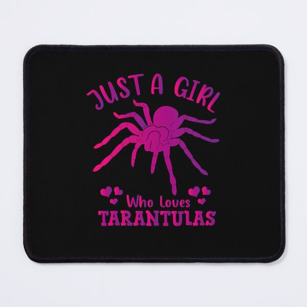 Item preview, just a girl who loves Tarantulas, tarantula lover tee, cute spider themed gift for girls who love spiders designed and sold by PRINTED ..