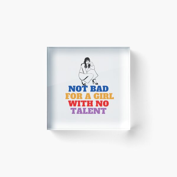 Item preview,  not bad for a girl with no talent designed and sold by yassminishop.