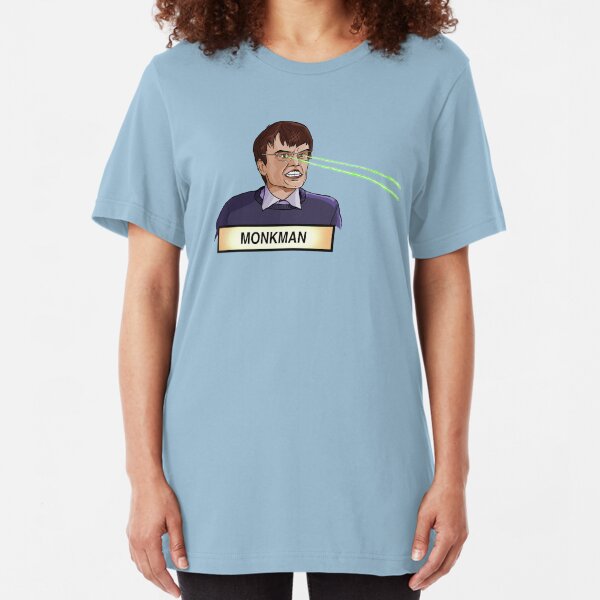 Monkmaaaan! Slim Fit T-Shirt