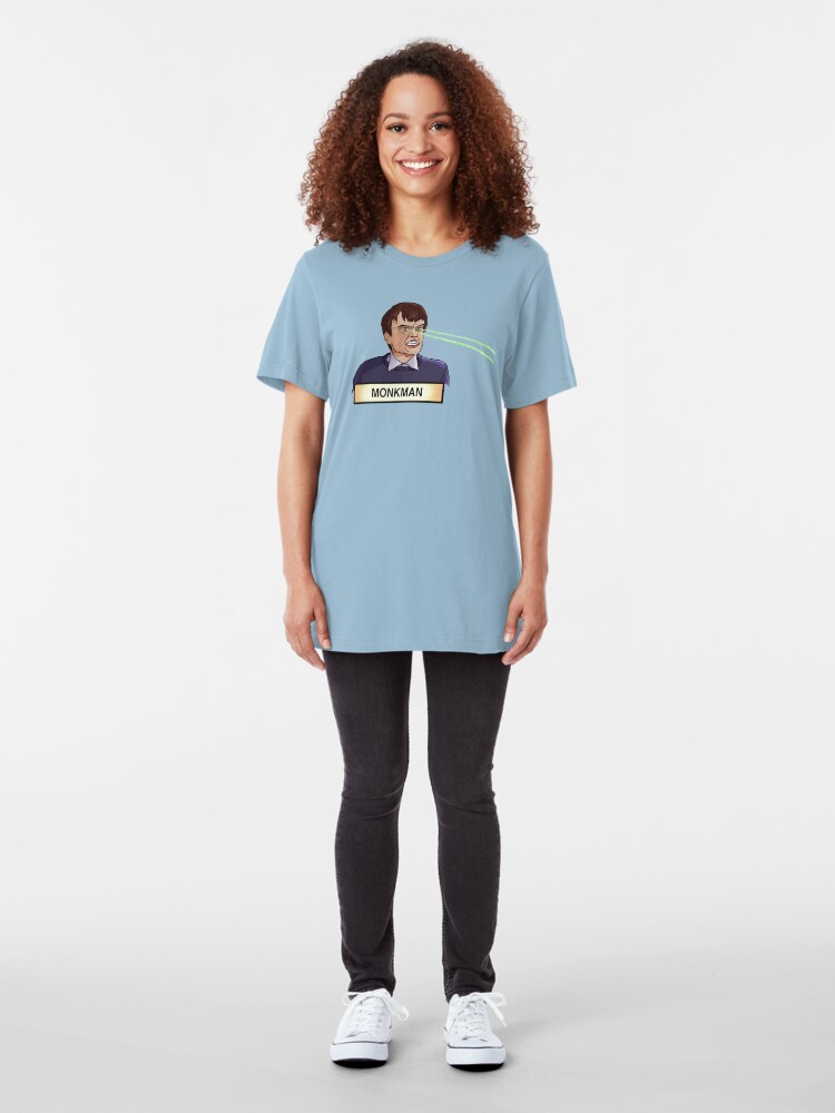 Alternate view of Monkmaaaan! Slim Fit T-Shirt