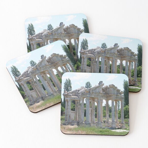 Item preview, The Four Roman Columns Of The Ceremonial Gateway Aphrodisias designed and sold by taiche.