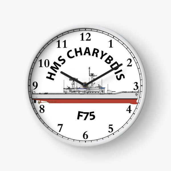 HMS CHARYBDIS - LEANDER ORIG - F75 Clock