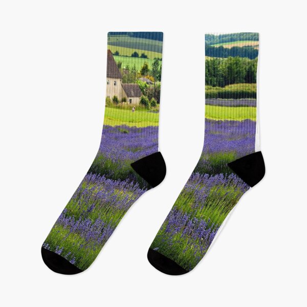 Item preview, Lavender Field Summer Flowers Cotswolds England designed and sold by AndyEvansPhotos.
