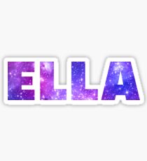 Ella Name: Stickers | Redbubble