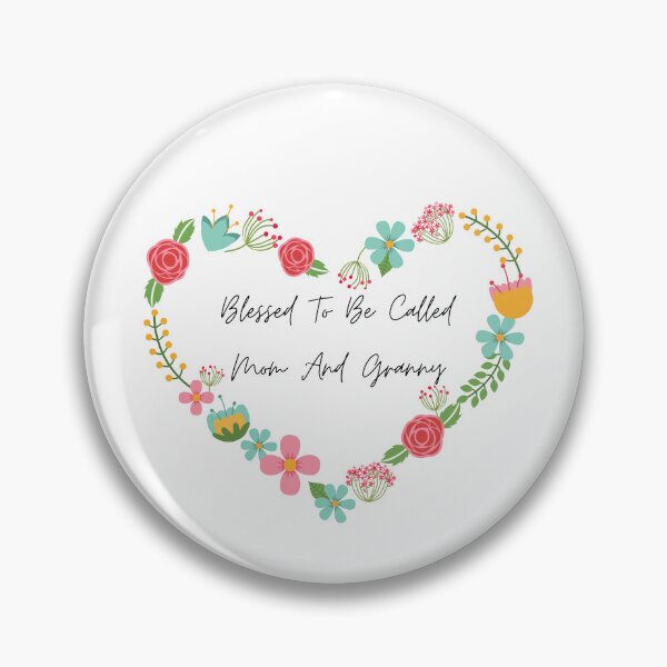 Item preview, Blessed To Be Called Mom And Granny designed and sold by Aminesnip.