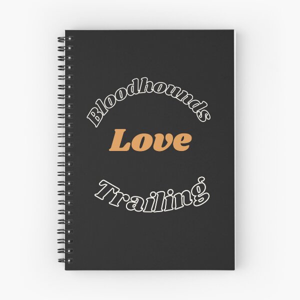 Artikelvorschau, Bloodhounds lieben nachlaufendes Design entworfen und verkauft von MayaAndNora.