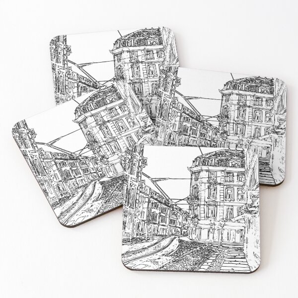 Item preview, My old town designed and sold by UMA Urban Sketch.