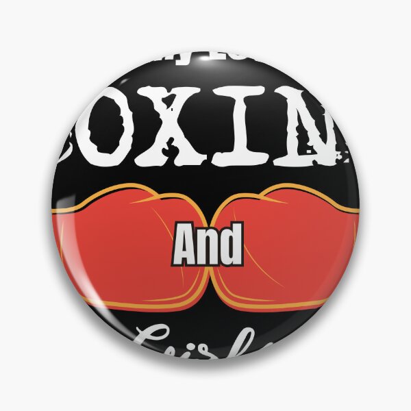 Item preview, Hit like a Girl QuoteVintage Boxer Boxing Gloves Design  designed and sold by Rzelemenz.