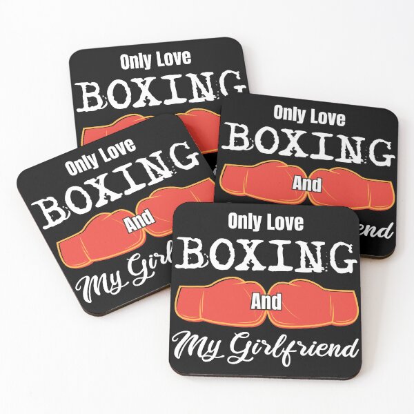 Item preview, Hit like a Girl QuoteVintage Boxer Boxing Gloves Design  designed and sold by Rzelemenz.