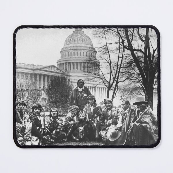 Item preview, Pueblo Native Americans at the U.S. Capitol, January 15, 1923.  designed and sold by ScienceSource.