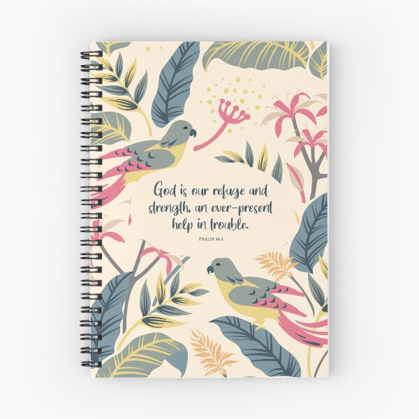 Item preview, Psalm 46:1, God is our Refuge - Bible Quote designed and sold by StudioCitrine.