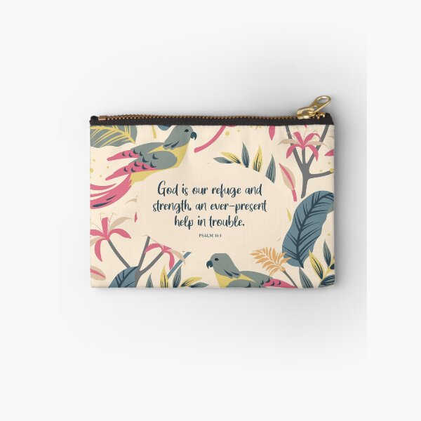 Item preview, Psalm 46:1, God is our Refuge - Bible Quote designed and sold by StudioCitrine.