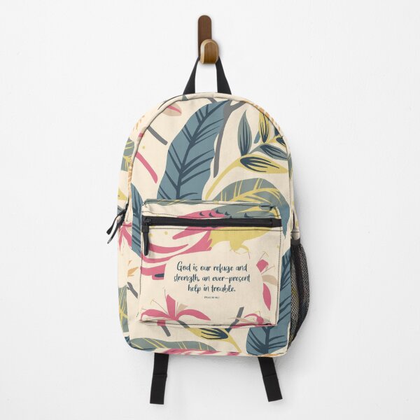 Item preview, Psalm 46:1, God is our Refuge - Bible Quote designed and sold by StudioCitrine.