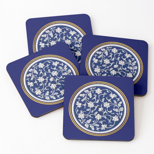 Item preview, Blue And White Floral Pattern designed and sold by artistoutfitter.