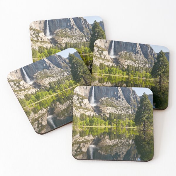 Item preview, Beautiful Reflection of Yosemite Waterfall in Merced River designed and sold by ScienceSource.