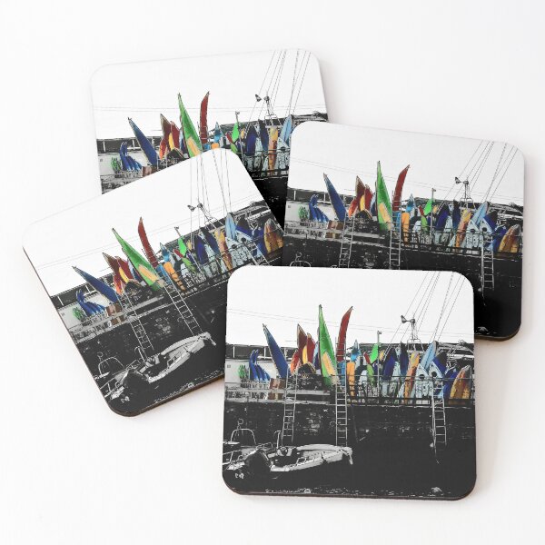 Item preview, Coloursplash image of kayaks  designed and sold by Clairemarris.
