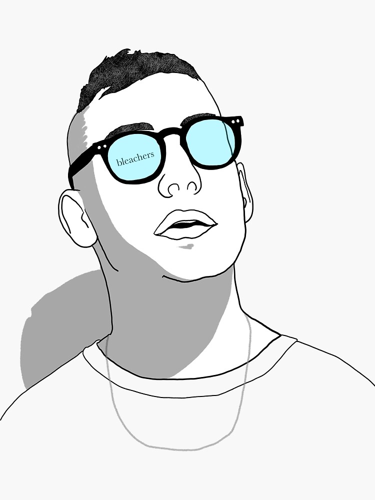 "Bleachers (Band Art)" Sticker by brosenberg11 Redbubble