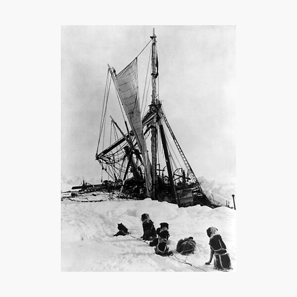 Item preview, Ernest Shackleton Antarctic Expedition, The Endurance Ship, 1915 designed and sold by ScienceSource.