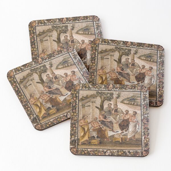 Item preview, Plato's Academy Mosaic, 1st Century BC designed and sold by ScienceSource.