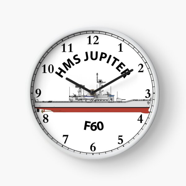 HMS JUPITER - LEANDER ORIG - F60 Clock