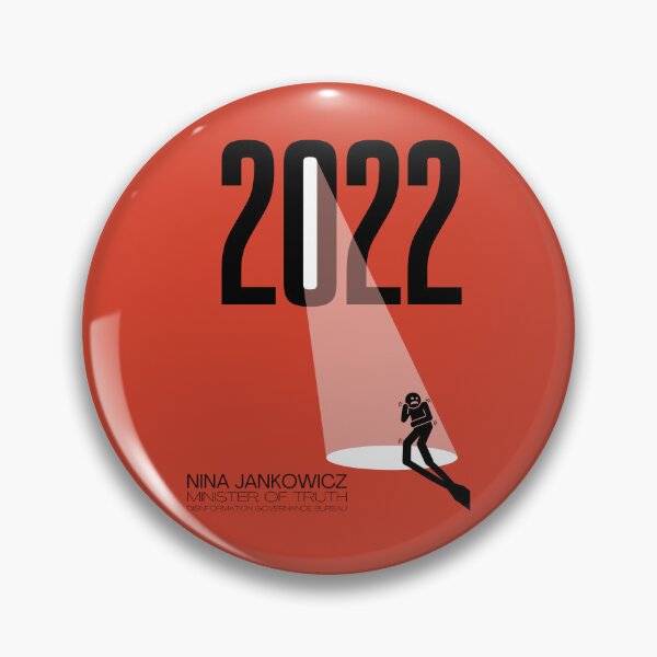 Item preview, 2022 Disinformation Governance Bureau • Nina Jankowicz, Minister of Truth designed and sold by amuseXpress.
