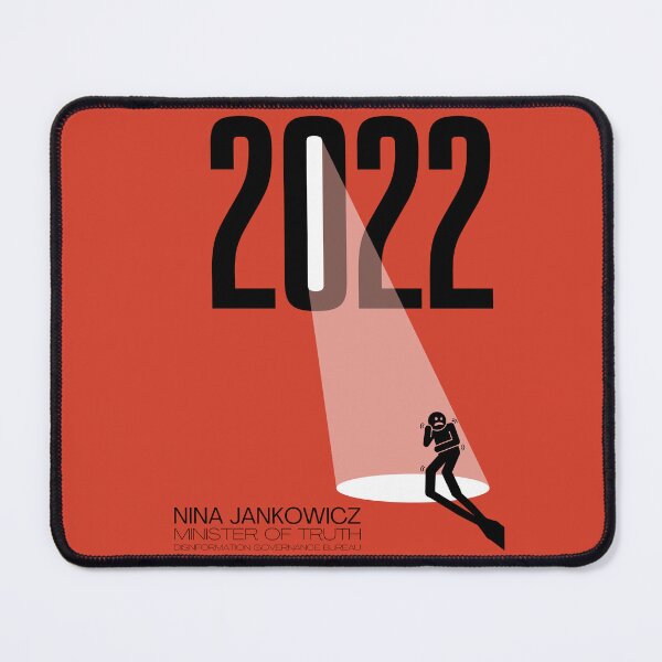 Item preview, 2022 Disinformation Governance Bureau • Nina Jankowicz, Minister of Truth designed and sold by amuseXpress.