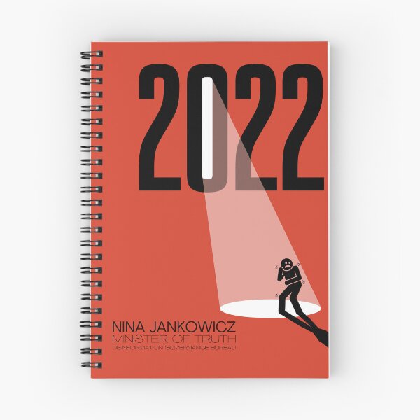 Item preview, 2022 Disinformation Governance Bureau • Nina Jankowicz, Minister of Truth designed and sold by amuseXpress.