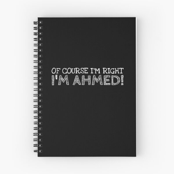 Item preview, Of Course I’m Right I’m Ahmed Funny Personalized Name designed and sold by MariosNydras.