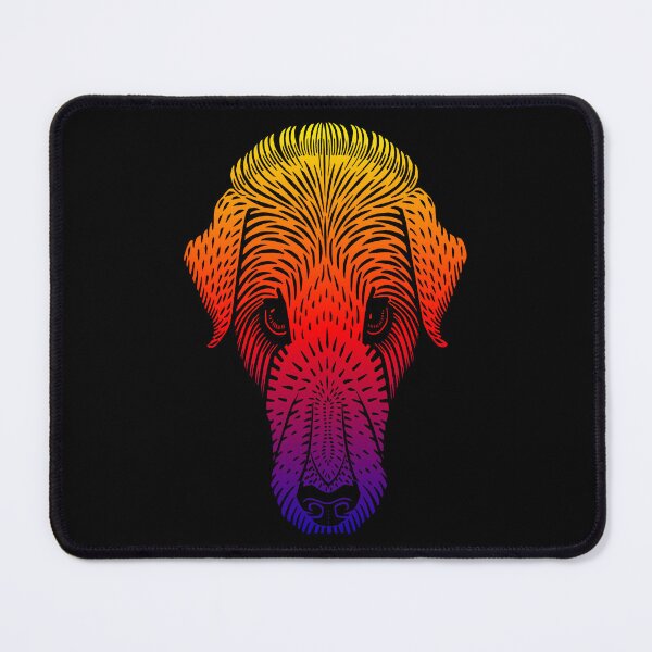 Item preview, Dog's Head with a Long Nose: Edited Dog's Head (1920) By Julie De Graag with Bright Colors and a Stretched Face with an Extended Snout designed and sold by TeachUrb.