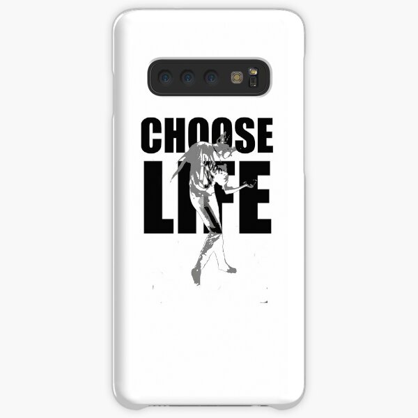 Wham! Wham t shirt Choose life George Michael Wake Me Up Choose Life Silhouette Samsung Galaxy Snap Case