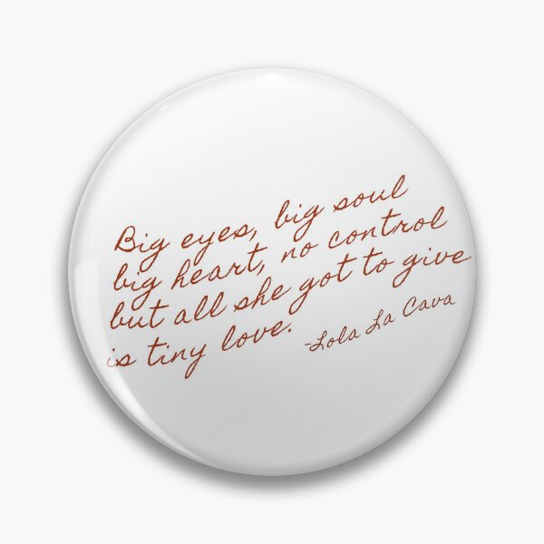 Artikelvorschau, Tiny Love Is Lola La Cava – Daisy Jones And The Six Art entworfen und verkauft von Think In Scenes.