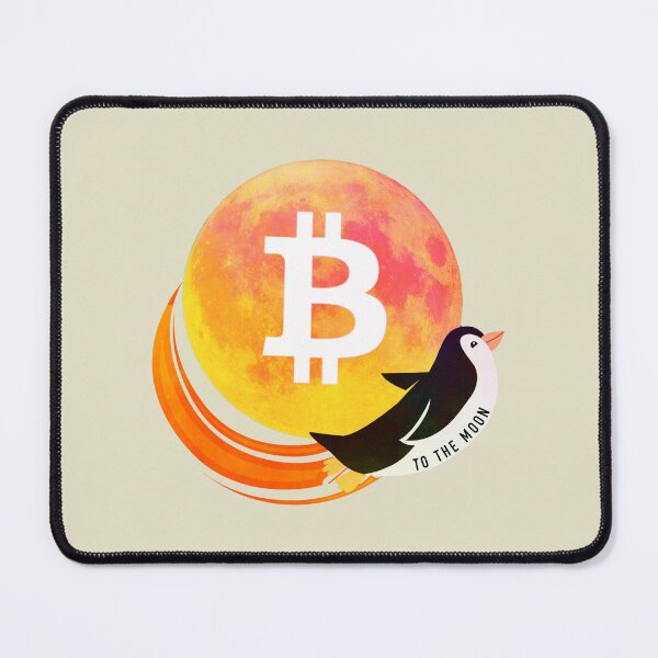 Item preview, Bitcoin to the Moon designed and sold by Crypmetal.