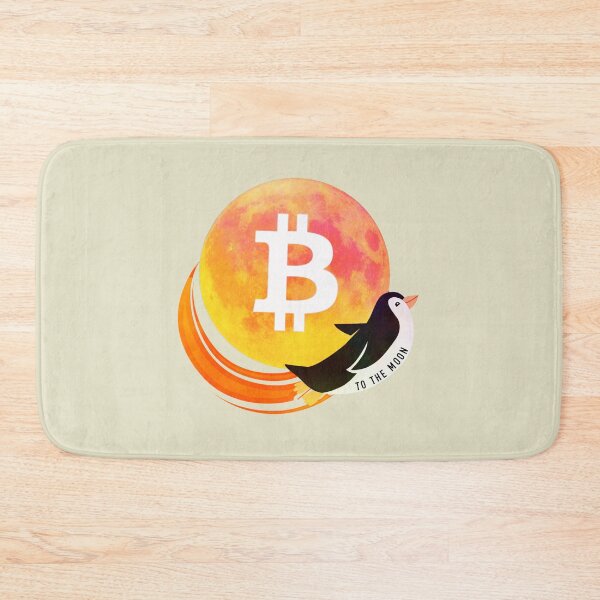 Item preview, Bitcoin to the Moon designed and sold by Crypmetal.