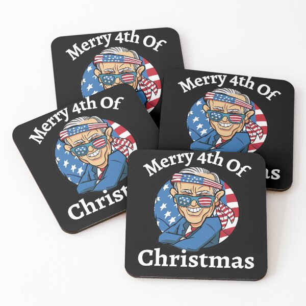 Item preview, Funny Joe Biden Merry Christmas 4th of July Confused Biden designed and sold by wrinkledhippie.