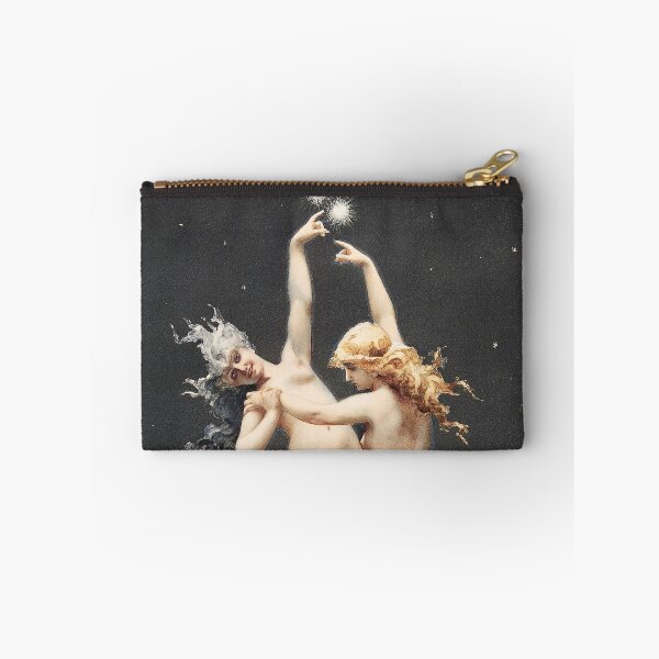 Item preview, Gemini Cherubs dancing in the gothic night sky. Twin Stars - Original Art by Falero Luis Ricardo designed and sold by superbling.