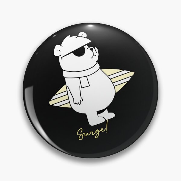 Item preview, Surfing Panda designed and sold by Meatredbubble.