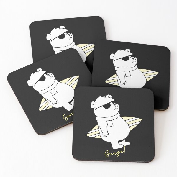Item preview, Surfing Panda designed and sold by Meatredbubble.