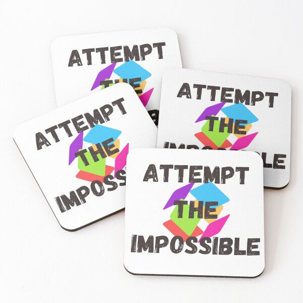 Item preview, Attempt the Impossible designed and sold by ByMilagra.