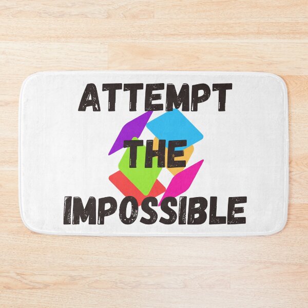 Item preview, Attempt the Impossible designed and sold by ByMilagra.